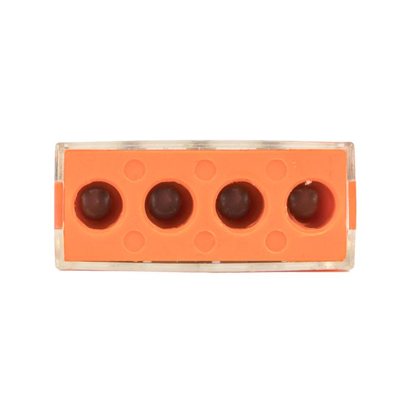 Клемма СМК 773-174 (с пастой), 4 отверстия, 2,5-6,0 мм2 (уп.4шт.) EKF PROxima | plc-smk-773-174r | EKF — миниатюра 3