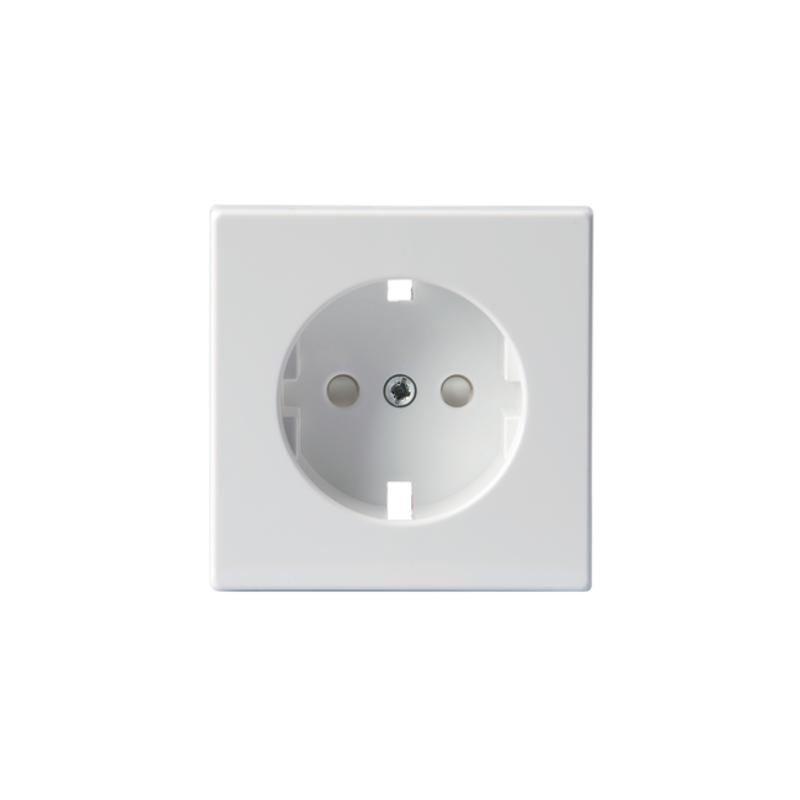 Накладка для розетки SCHUKO, Impressivo, белый | 20EC-84  | 2TKA000664G1 | ABB — ABB