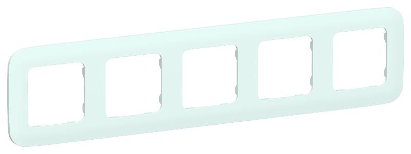 FLITE Artistic Рамка 5-ая РУ-5-А-ФлХЛ холодный лед | FI-M52-31-20-K94 | IEK — фото 1 | Sento