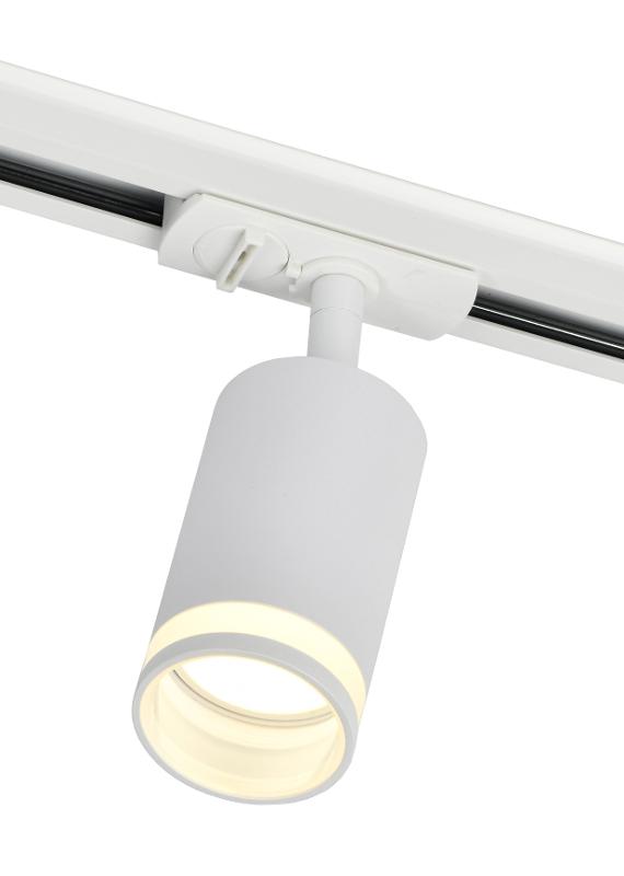 Светильник 4116 декор. трековый поворотный GU10 белый | LT-USB0-4116-GU10-1-K01 | IEK — миниатюра 3