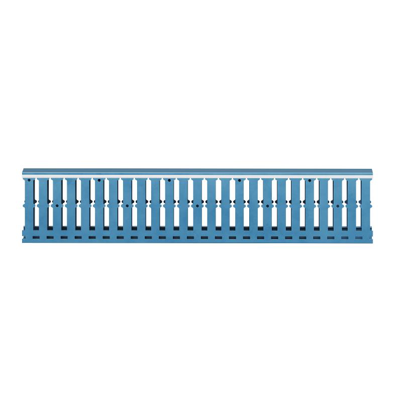 Короб перфорированный, синий RL12 40x100 (ШхВ) зуб - 12мм, паз -8мм  | 00261RL |  DKC — миниатюра 2
