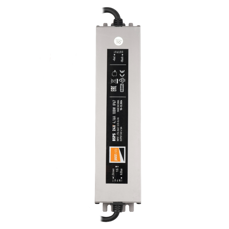 Драйвер для светодиодной ленты LED BSPS 24V 4,160A=100W IP67 3 г.гар. — миниатюра 1