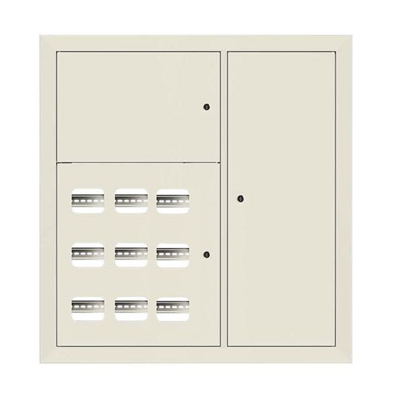 Щит этажный 9 кв. RAL9002 3 окна в ряд по гориз. (1000х950х150)  PROxima |mb29-v-9-ral9002-1| EKF — фото 1 | Sento