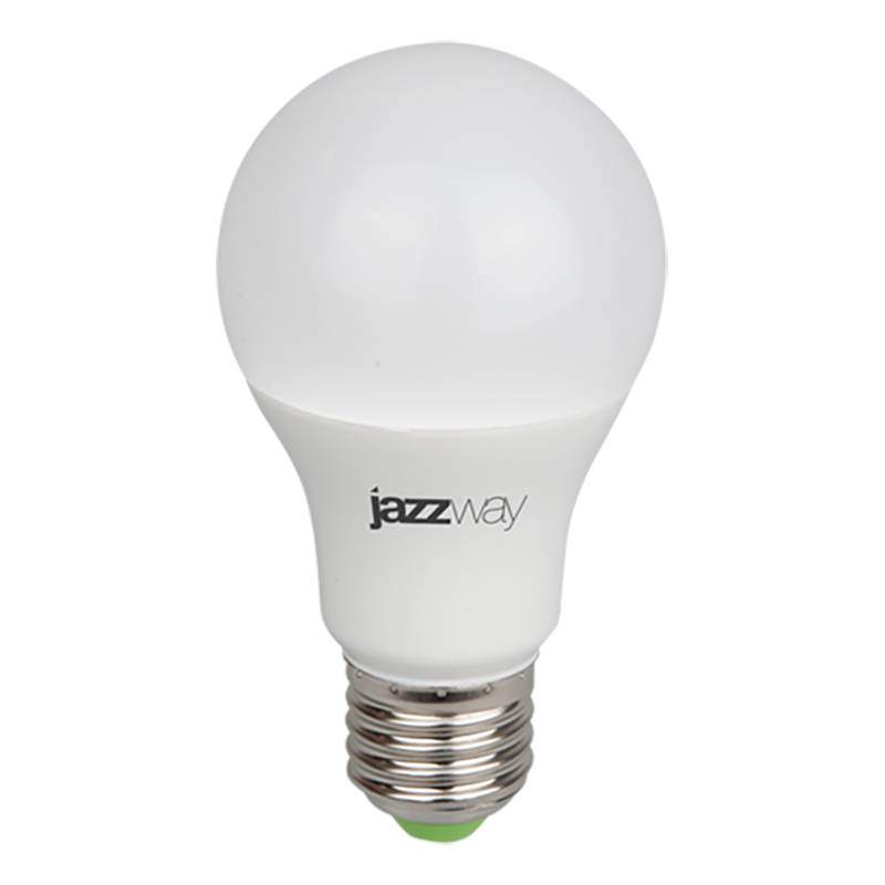 Cветильник светодиодный для растений PPG A60 Agro 15w FROST E27 IP20 | .5025547 | Jazzway — фото 1 | Sento