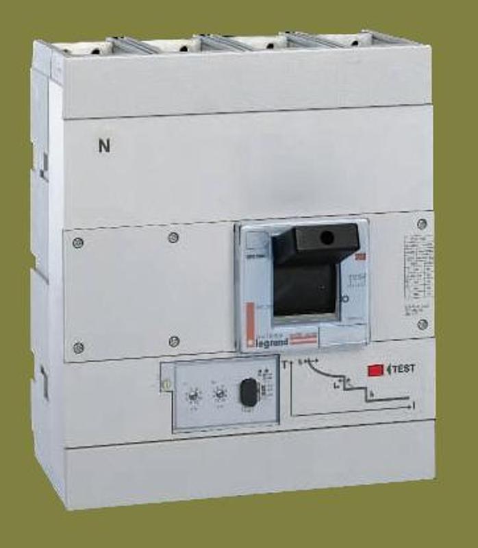 Выключатель автоматический DPX3 1600 - термомагн. расц. - 50 кА - 400 В~ - 3П - 800 А — миниатюра 2
