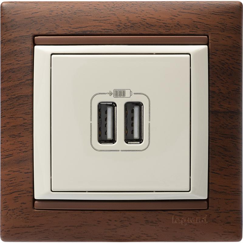 Valena Сл. кость Розетка 2-ая USB — миниатюра 9