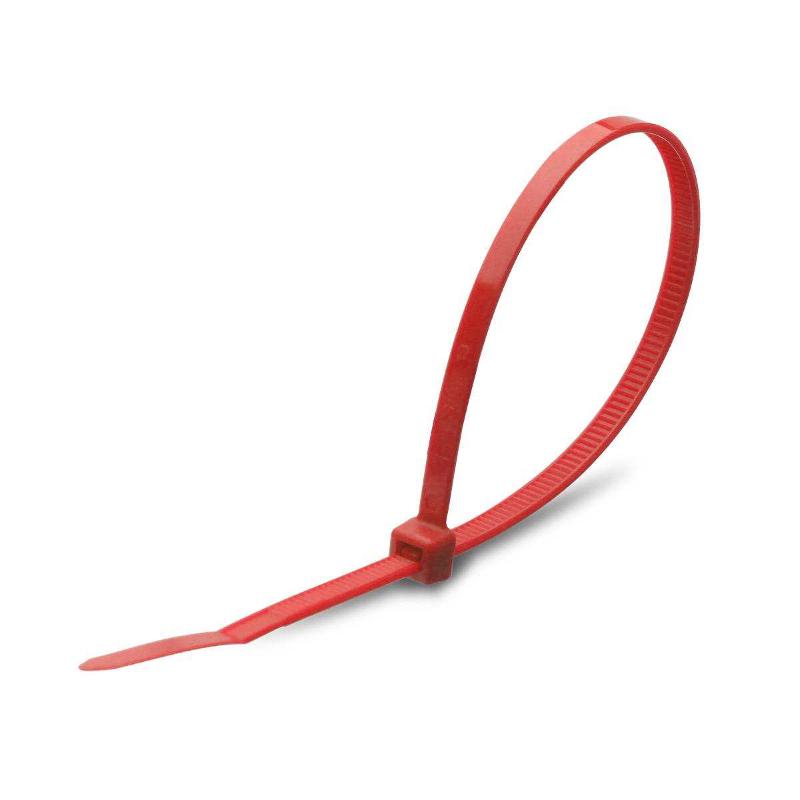 Стяжки нейлоновые КСС 4*200 (кр) (100шт.) | 49424 | Fortisflex — Fortisflex