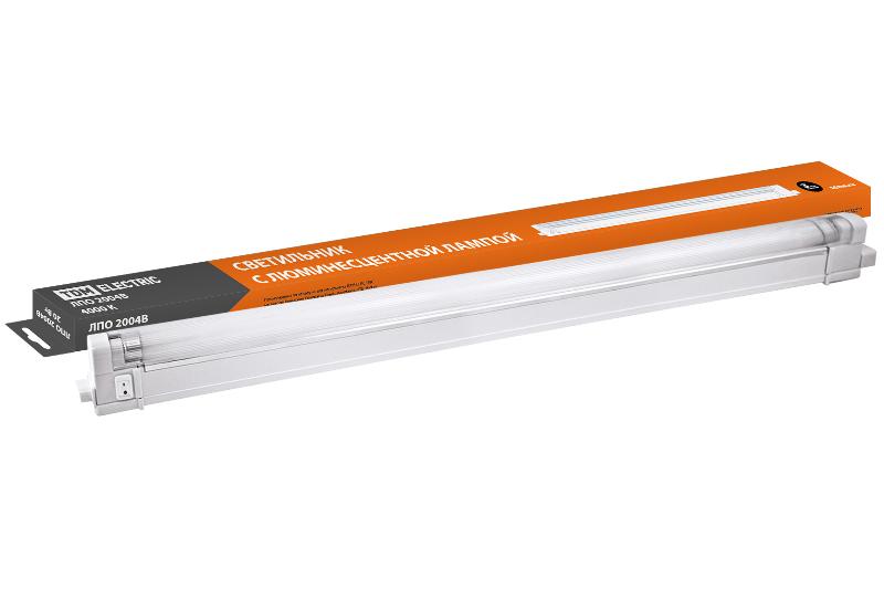 Светильник ЛПО2004В 20 Вт 230В T4/G5 4000К | SQ0327-0027 | TDM — TDM ELECTRIC