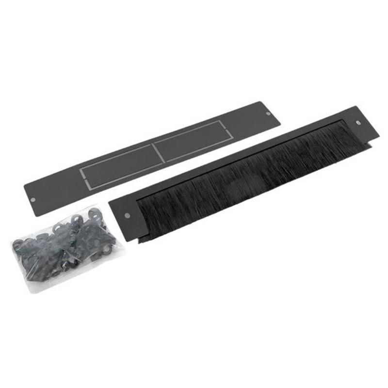 Шкаф настенный 19" TERACOM PRO 12U 600х450 мм дверь стеклянная с замком-ручкой чёрный | TRP-WLL-1264-40B | EKF — миниатюра 41