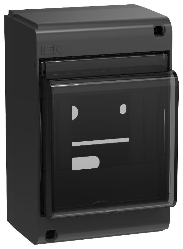 UNION Mini Корпус пластиковый на 4 модуля КМПн-4 IP30 черный | UIM-KP72-N-04-20-K02 | IEK — IEK (ИЭК)