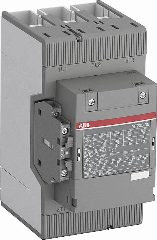 Контактор AF205-30-11-13 205А AC3, катушка 100-250В AC/DC|1SFL527002R1311| ABB — ABB