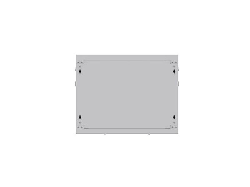 Шкаф настенный 19" TERACOM PRO 6U 600х450 мм дверь стеклянная с замком-ручкой серый|TRP-WLL-0664-40G|EKF — миниатюра 11