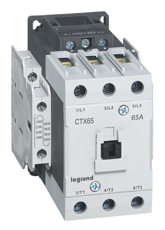 Контактор CTX3 65 3P 65A (AC-3) 2но2нз ~380В | 416178 | Legrand — Legrand