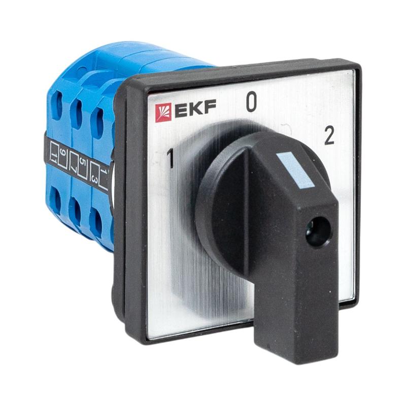 Переключатель кулачковый ПК-1-43 10А 3P "1-0-2" EKF PROxima | pk-1-43-10 | EKF — EKF