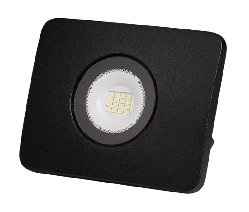 Прожектор светодиодный СДО PFL-D2 10Вт 6500К IP65 черный | 5005419 | Jazzway — Jazzway