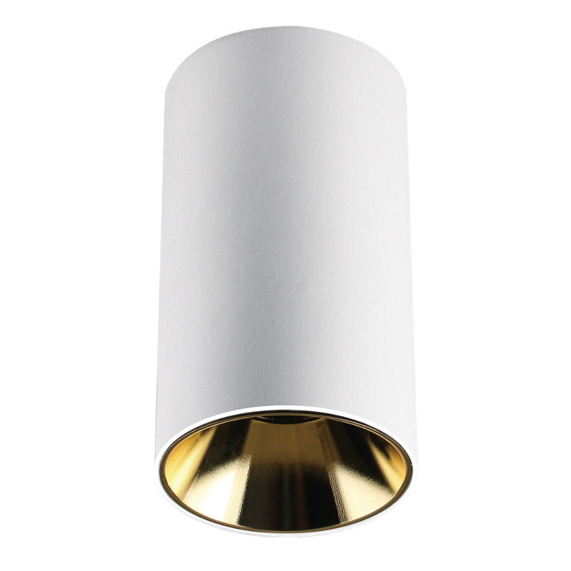 Светильник светодиодный накладной PDL-R 14080 GU10 WH/GL 230V IP20 — миниатюра 1