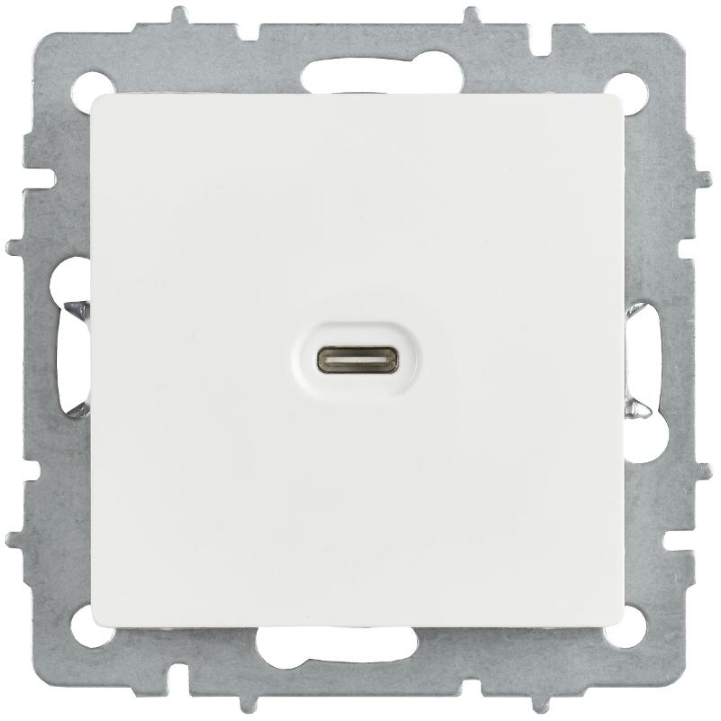 BRITE Роз. USB C 65Вт высокоскор. зар. РЮ12-1-БрБ бел. | BR-U13-065-K01 | IEK — миниатюра 2