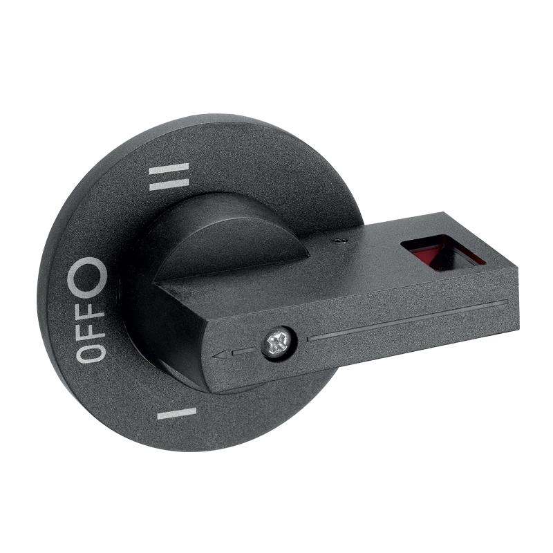 Выносная поворотная рукоятка - IP 65 - для DCX-M от 40 до 160 А - чёрная | 431140 | Legrand — Legrand