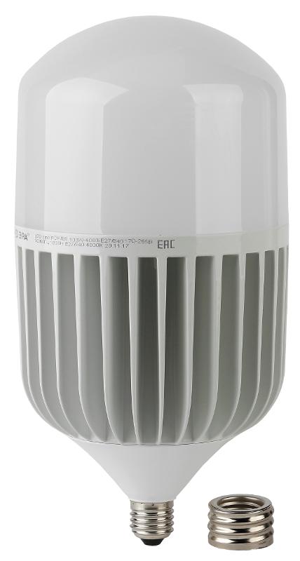 Лампа светодиодная LED POWER T160-100W-4000-E27/E40 100Вт колокол | Б0056122 | ЭРА — миниатюра 3
