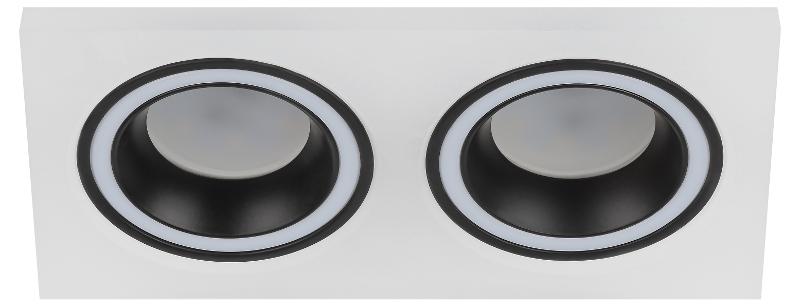 Светильник встраиваемый декоративный DK92 WH/BK MR16/GU5.3 белый/черный | Б0054363 | ЭРА — миниатюра 4