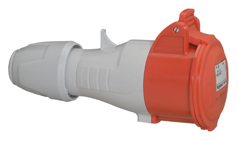 Мобильная розетка - P17 Tempra Pro - IP 44 - 380/415 В~ - 16 A - 2К+З — миниатюра 2