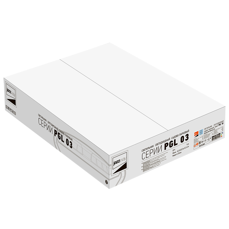Светильник светодиодный садово-парковый венчающий  PGL 03 60w 5000K IP65 BL AC100-270 (парковый) (5лет гар.) | .5034013 | JAZZWAY — миниатюра 5