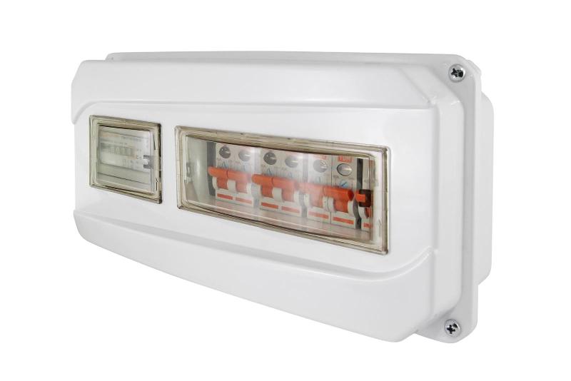 Щит учета ЩРН-13-1ф 167х350х111 мм пластиковый IP55 | SQ0906-0503 | TDM — TDM ELECTRIC