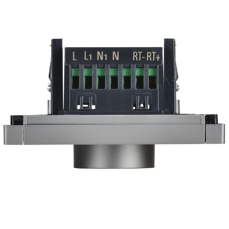 FORTE&PIANO Термостат электронный с индикацией FP552 сталь | FP-RT11-K46 | IEK — миниатюра 7