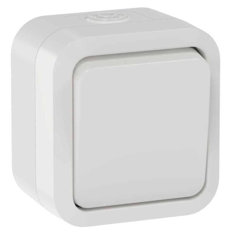 TORS Переключатель однокл. 10А IP55 TS301 белый | TS-V10-0-10-55-K01 | IEK — IEK (ИЭК)