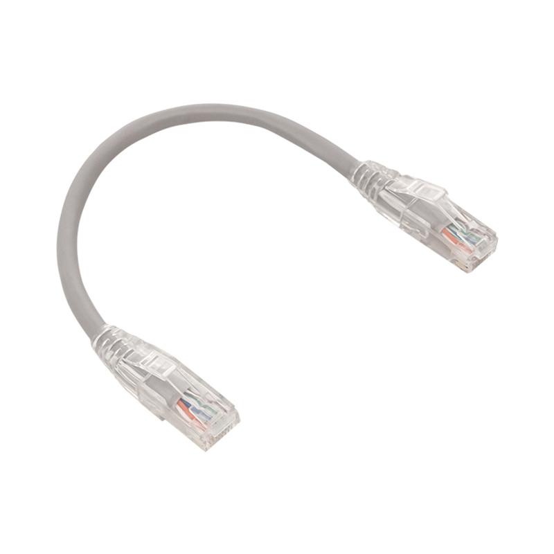 Патч-корд TERACOM PRO Cat.5E неэкранированный UTP оболочка PVC серый (5,0м) | TRP-5EUTP-PVC-5M-GY | EKF — миниатюра 2