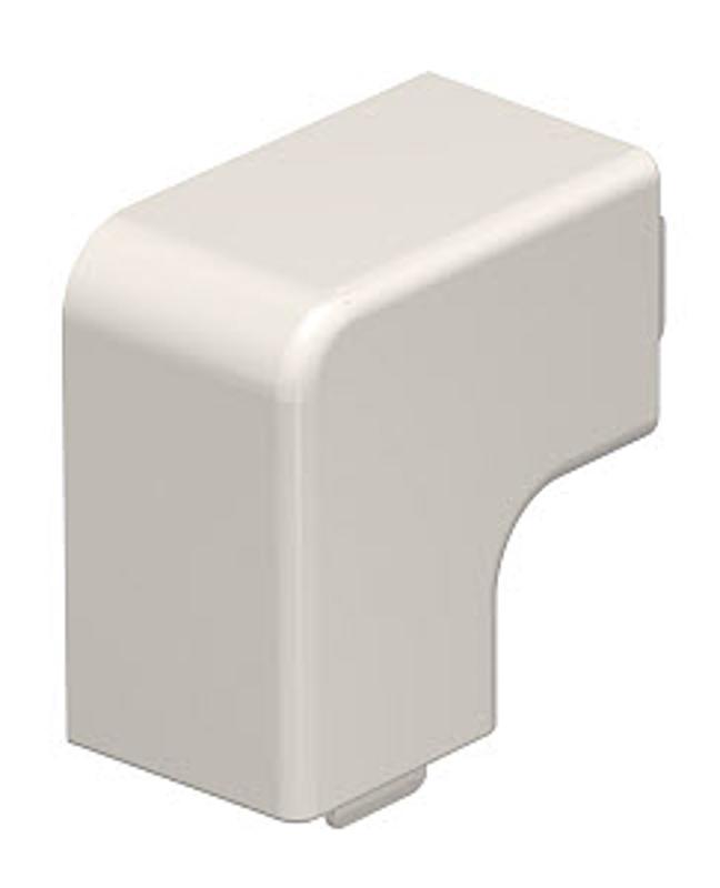 Крышка плоского угла кабельного канала WDK 25x25 мм (ПВХ,кремовый) (WDK HF25025CW) | 6161235 | OBO Bettermann — миниатюра 2
