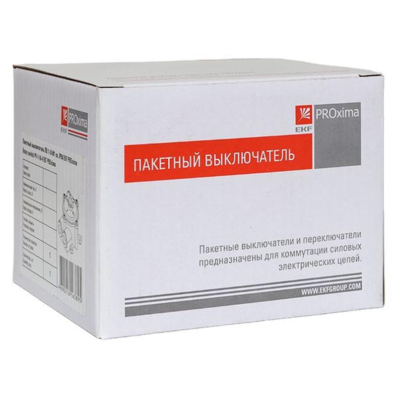 Пакетный выключатель ПВ 2-16 М1 пл. IP56 EKF PROxima | pv-2-16-4 | EKF — миниатюра 18