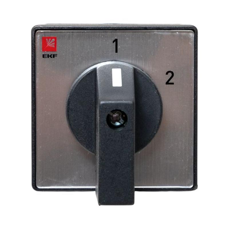 Переключатель кулачковый ПК-1-52 25А 2P "1-2" EKF PROxima | pk-1-52-25 | EKF — миниатюра 25