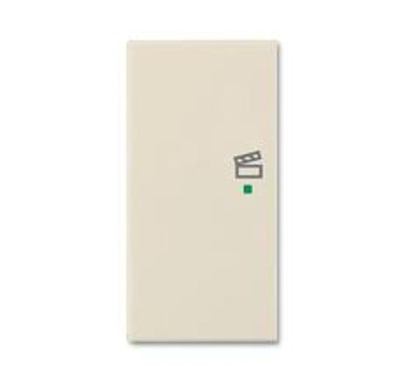 SRS-2-L-92 Клавиша двойная левая free@home, сцена, Basic 55, цвет слоновая кость | 6220-0-0643  | 2CKA006220A0643 | ABB — ABB