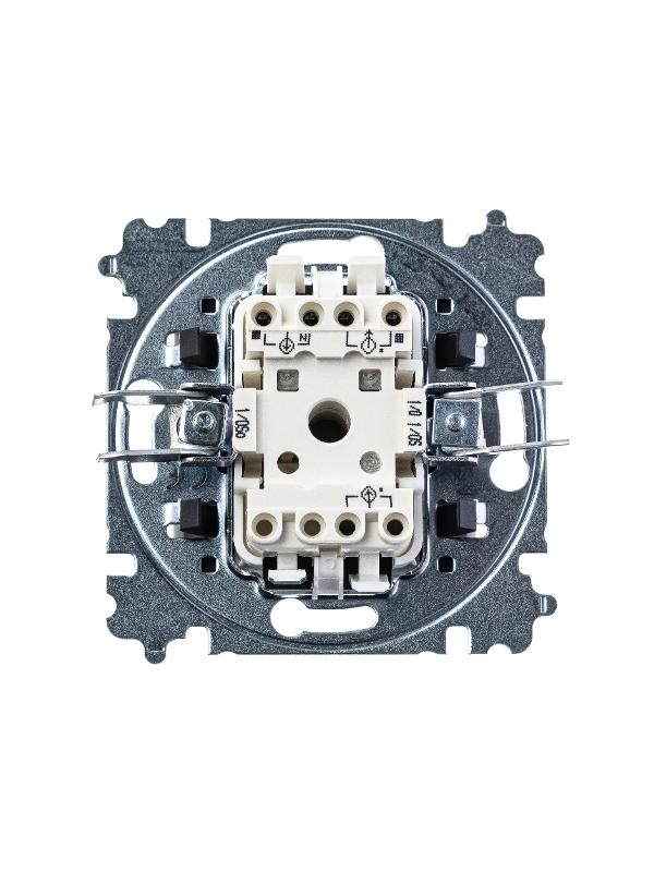 ABB Levit Кофе макиато / белый Выключатель кнопочный 1-кл. | 3559H-A91445 18W | 2CHH599145A6018 | ABB — миниатюра 4