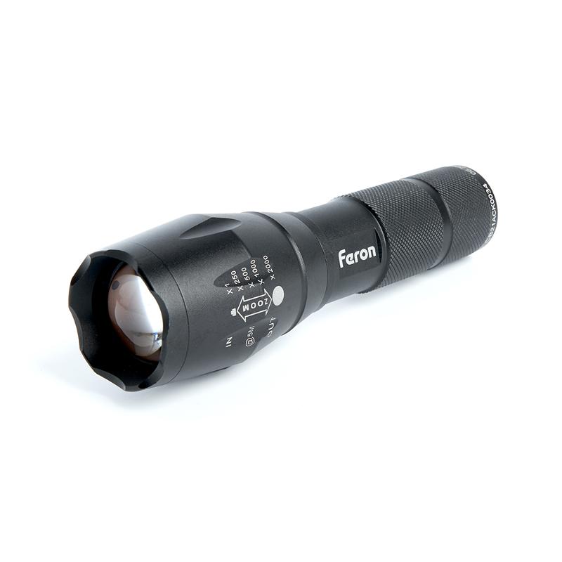 Фонарь светодиодный переносной аккумуляторный USB ZOOM, TH2400 | 41682 | FERON — Feron