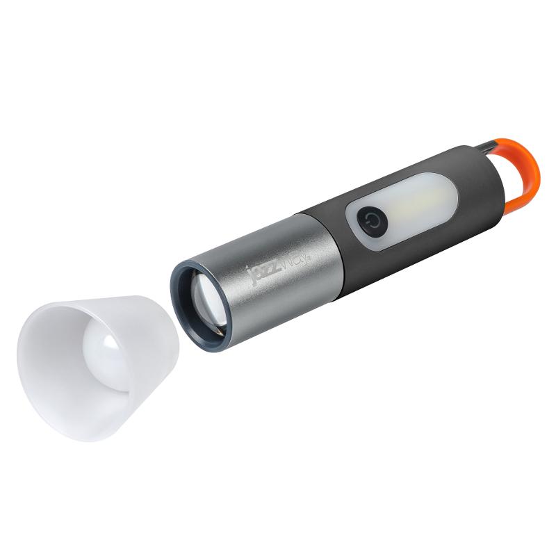 Фонарь светодиодный ручной Accu1-L5W/L3W-bk, Li-Ion | .5048812 | Jazzway — миниатюра 1