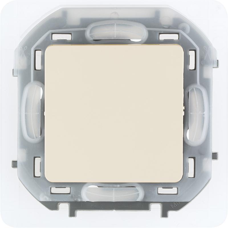 Inspiria Слоновая кость Переключатель проходной 1-клавишный С/У без рамки IP44 — миниатюра 5