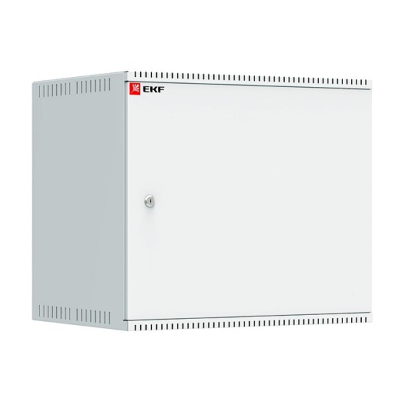 Шкаф телекоммуникационный настенный 9U (600х450) дверь металл, Astra A серия EKF Basic  |  ITB9M450 |  EKF  — EKF