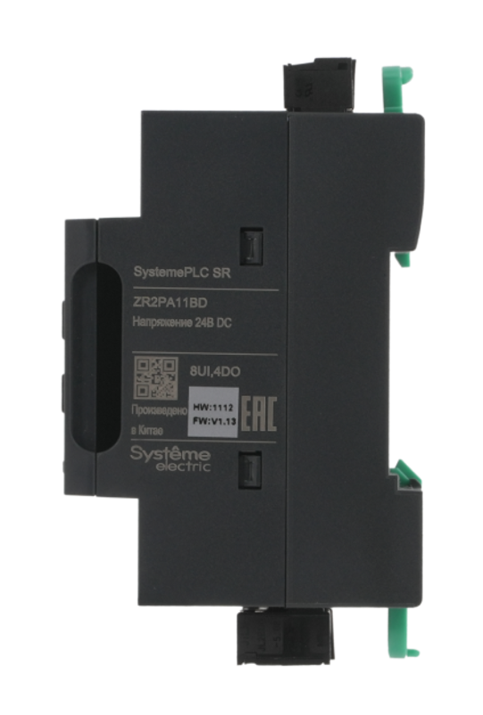 Интеллектуальное реле SR2, 24 VDC, дисплей, 8 UI (AI, DI), 4 DO (2 реле, 2 транз.), 1xRS485, 1xRJ45 | ZR2PA11BD | SE — миниатюра 4