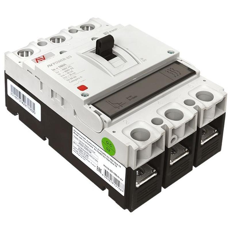 Выключатель автоматический AV POWER-2/3 160А 35kA TR | mccb-23-160-TR-av | EKF — миниатюра 12