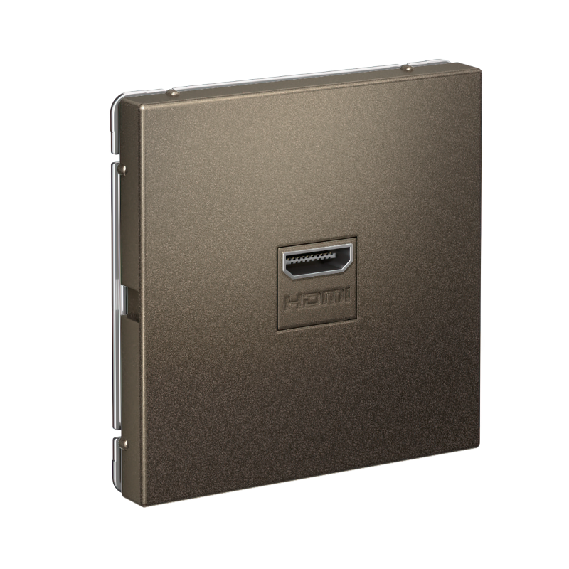 ArtGallery Мокко Розетка HDMI, механизм | GAL000680 | SE — миниатюра 2