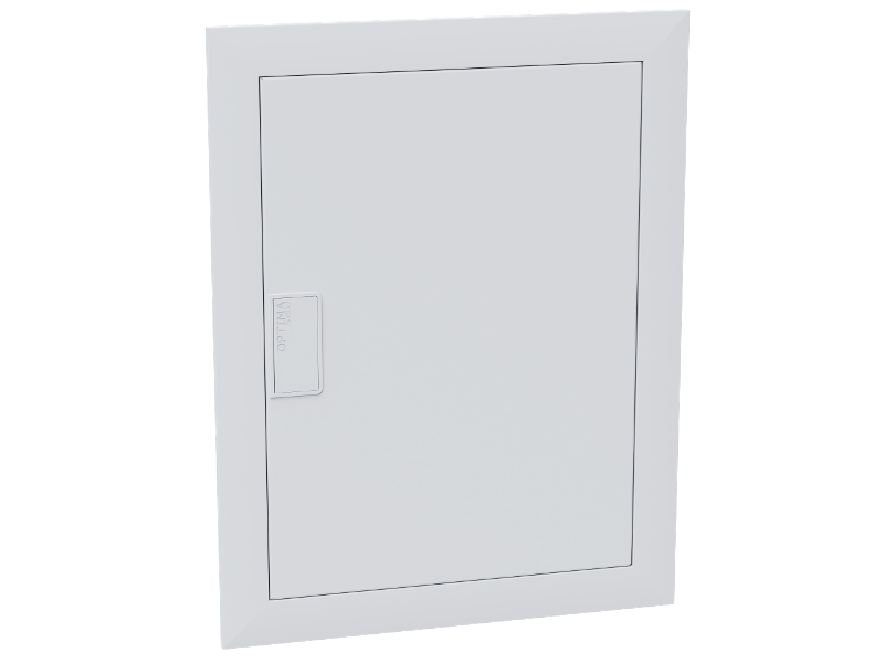 Корпус пластиковый встраиваемый OptiBox Pro 24-VNR-IP40 2х12 мод дверца белая (стыкуются друг с другом) | 379799 | КЭАЗ — КЭАЗ (Курский электроаппаратный завод)