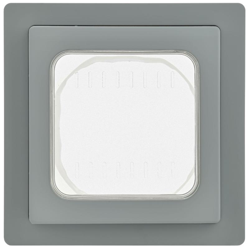 FLITE Рамка 1-местная IP55 Рпро-1-55-ФлС серый | FI-M10-32-55-K03 | IEK — миниатюра 2