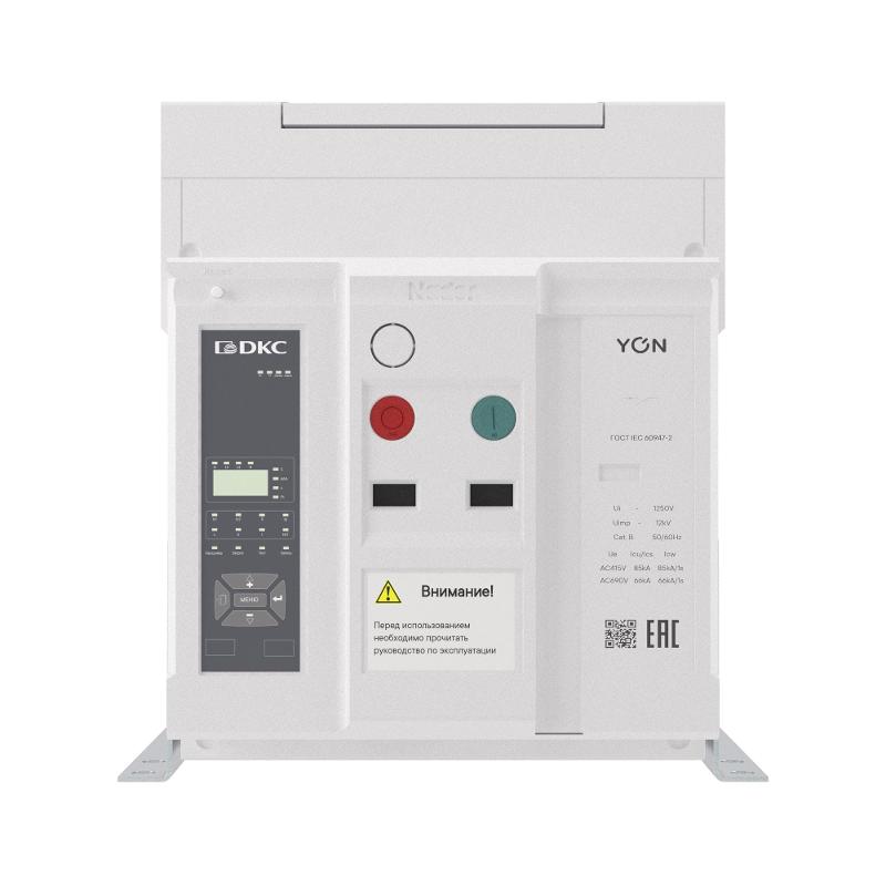 Воздушный автоматич. выкл. YON pro ANX16H 3P 1600 А 85 кА, тип. N, расц. ETA, стацион., гор./верт. подкл., упр. 220 В AC | ANX16HN3FH522200K | DKC — миниатюра 2