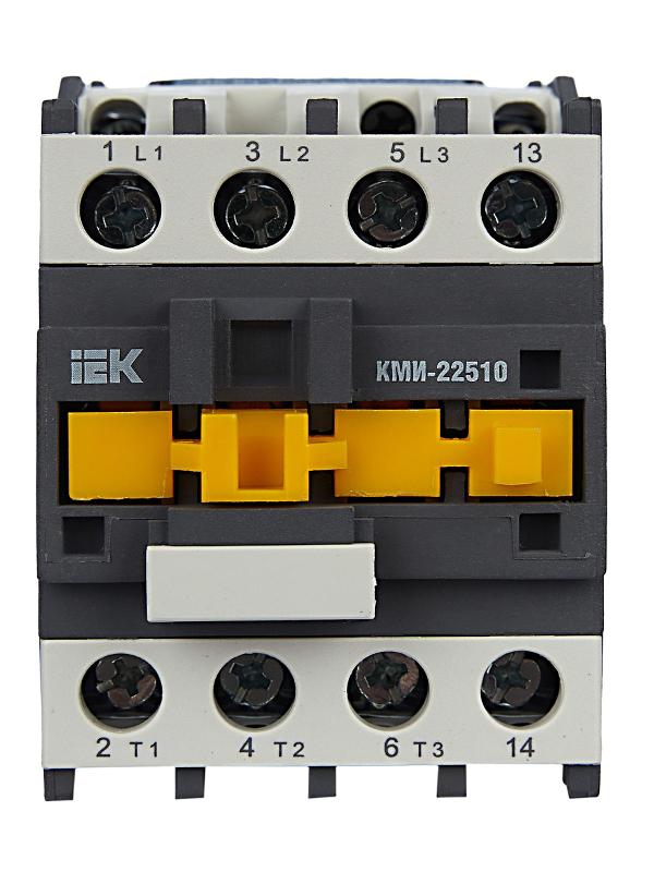 Контактор КМИ-22510 25А 24В/АС3 1НО  | KKM21-025-024-10 | IEK — миниатюра 4