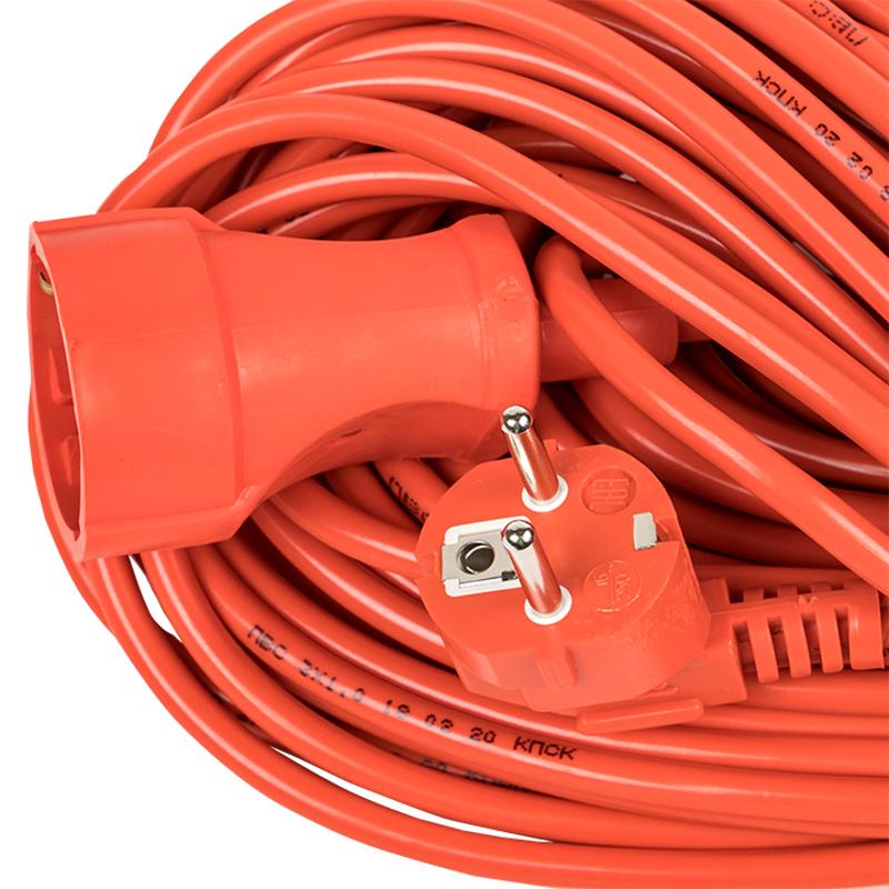Удлинитель "Зевс 2.0" 30м c  заземлением ПВС 3*1 16А/3,5кВт PROxima  | USB02-16-310-1-30 | EKF — миниатюра 4