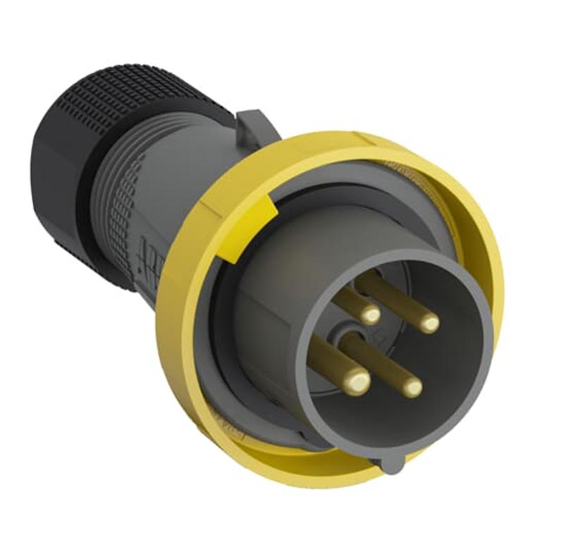 Вилка кабельная Easy&Safe 332EP4W, 32А, 3P+E, IP67, 4ч|2CMA101101R1000| ABB — ABB