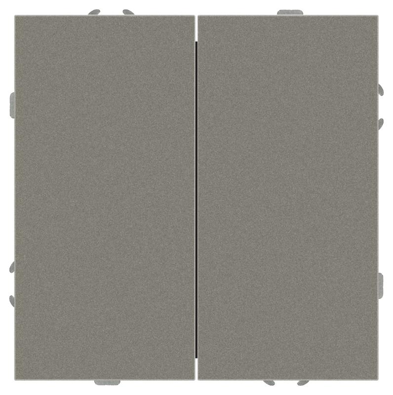 Выключатель Galaxy 15-1104-07 двойной 10АХ-250В IP20 титан | Б0070663 | ЭРА — миниатюра 4