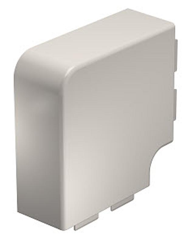 Крышка плоского угла кабельного канала WDK 60x130 мм (ПВХ,кремовый) (WDK HF60130CW) | 6161537 | OBO Bettermann — миниатюра 2